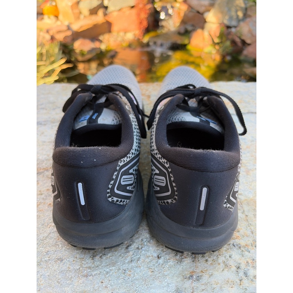 Brooks Ghost 14 Mens Running Shoes Grey Black Purple 1103691D039 Size 9.5 - Picture 6 of 9